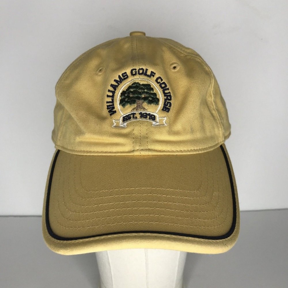 Williams Golf Course Page & Tuttle Yellow Adjustable Hat